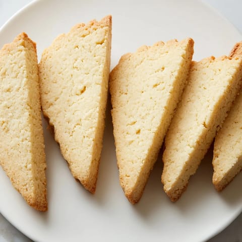 Buttery Crumbly Shortbread Cookies