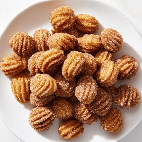 Crispy Cinnamon Sugar Churro Bites