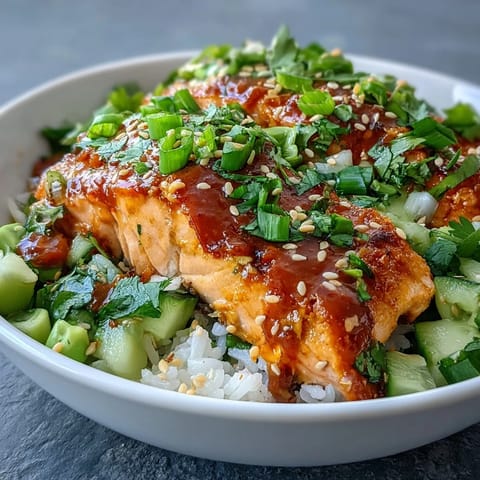 Bang Bang Salmon Bowl