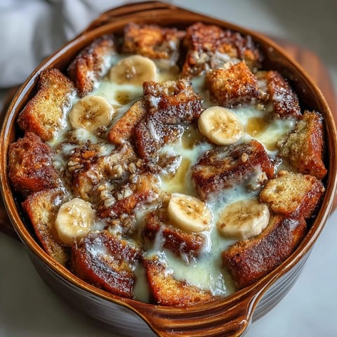 Slices of Cream Cheese Swirl Cinnamon Roll French Toast Bake show a golden crust and marbled cheesecake filling.