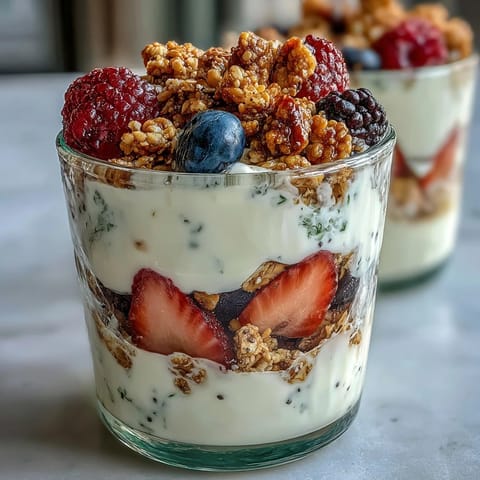 Greek Yogurt Berry Parfait