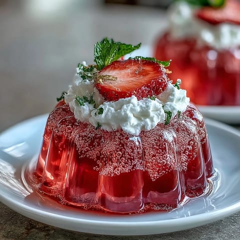 Valentine Strawberry Champagne Shots