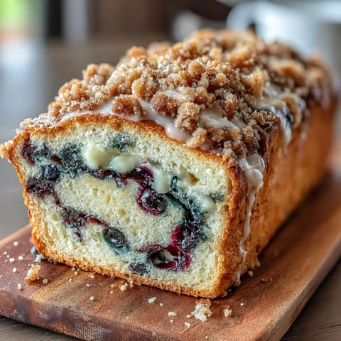 Lemon Blueberry Sourdough Loaf