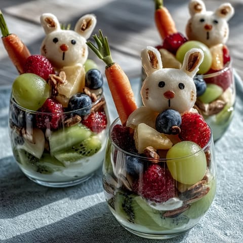 Bunny Fruit Cups Fun