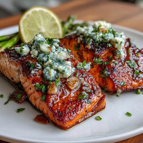 Garlic Butter Salmon Asparagus
