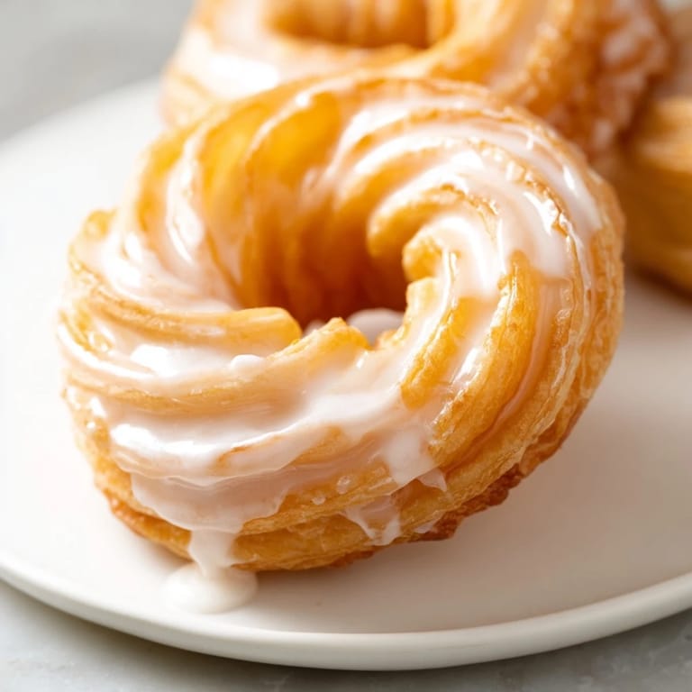 Freshly fried crullers, presented, glisten; their twisted shape hints at the delicious, eggy dough inside.