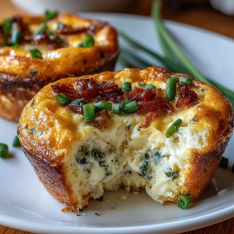 Easy keto egg cups packed with cheddar, jalapeño, and bell peppers, perfect for a quick grab-and-go morning meal.