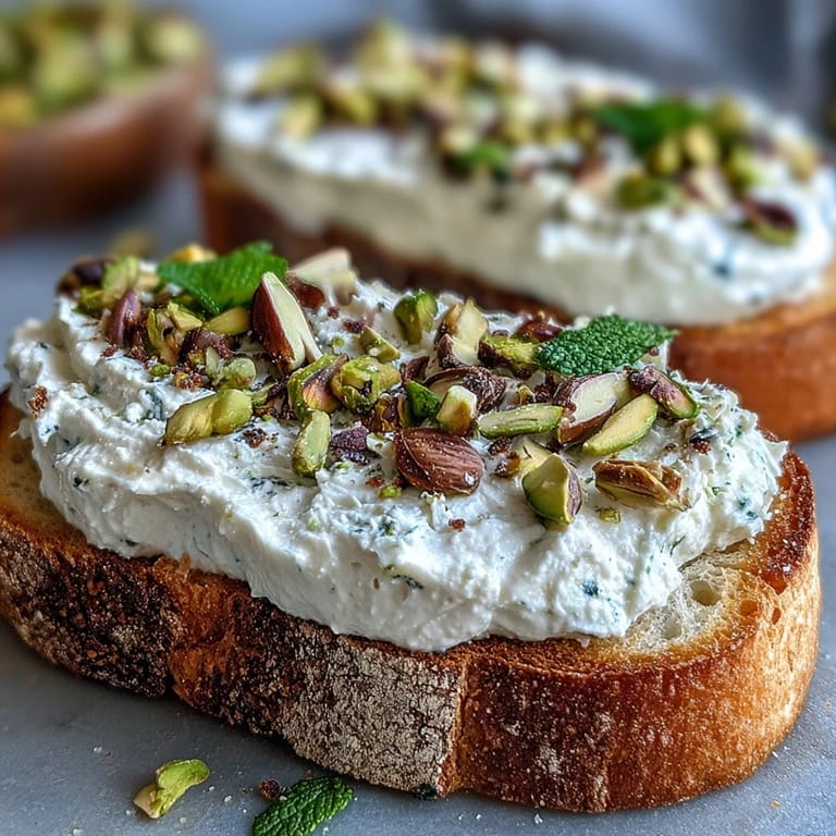 Enjoy this easy, elegant whipped ricotta toast for a light snack.