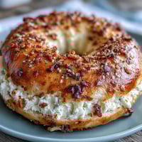 Fluffy cottage cheese bagels with golden crust, perfect for a protein-packed breakfast or snack.  